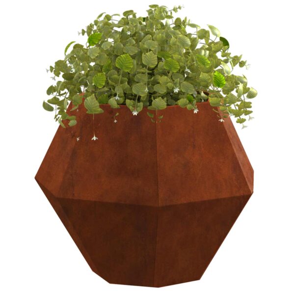 vidaXL Hrantík 2 pcs Hrdzavý 50 x 50 x 40 cm – Obrázok 5
