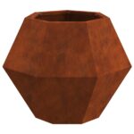 vidaXL Hrantík 2 pcs Hrdzavý 50 x 50 x 40 cm – Obrázok 9