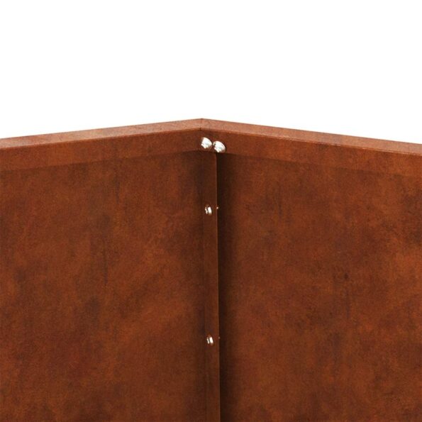 vidaXL Hrantík 2 pcs Hrdzavý 50 x 50 x 40 cm – Obrázok 11