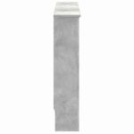 vidaXL Kryt radiátora Betónová šedá 152 x 19 x 81,5 cm – Obrázok 5