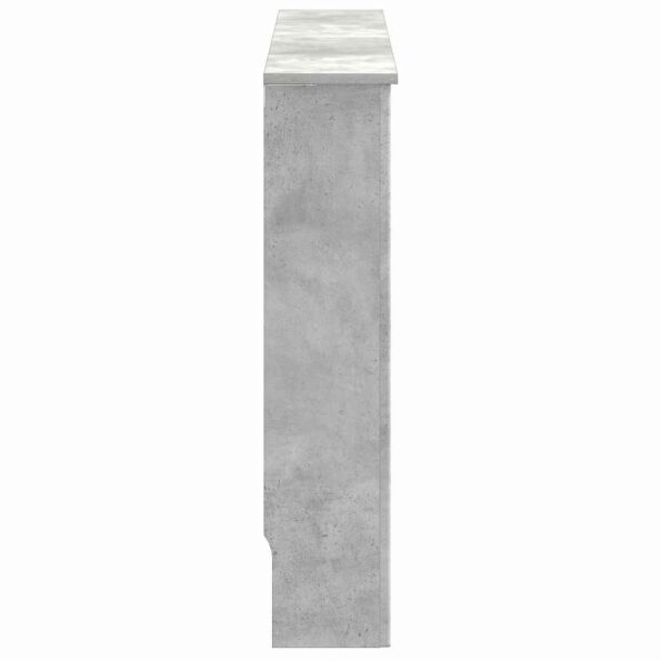 vidaXL Kryt radiátora Betónová šedá 152 x 19 x 81,5 cm – Obrázok 5