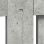 vidaXL Kryt radiátora Betónová šedá 78 x 19 x 81,5 cm Kompozitné drevo – Obrázok 8