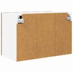 vidaXL Závesná skrinka Riga 2 pcs Staré drevo a biela 60 x 31 x 40 cm – Obrázok 9