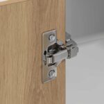 vidaXL Závesná skrinka Riga Remeselný dub a biela 57 x 57 x 100 cm – Obrázok 9