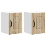 vidaXL Kuchynská skriňa Kalmar 2 pcs Sonoma dub 30 x 31 x 40 cm – Obrázok 9