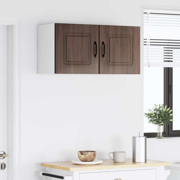 vidaXL Horná kuchynská skrinka 2 pcs Hnedý dub 40 x 31 x 40 cm – Obrázok 10