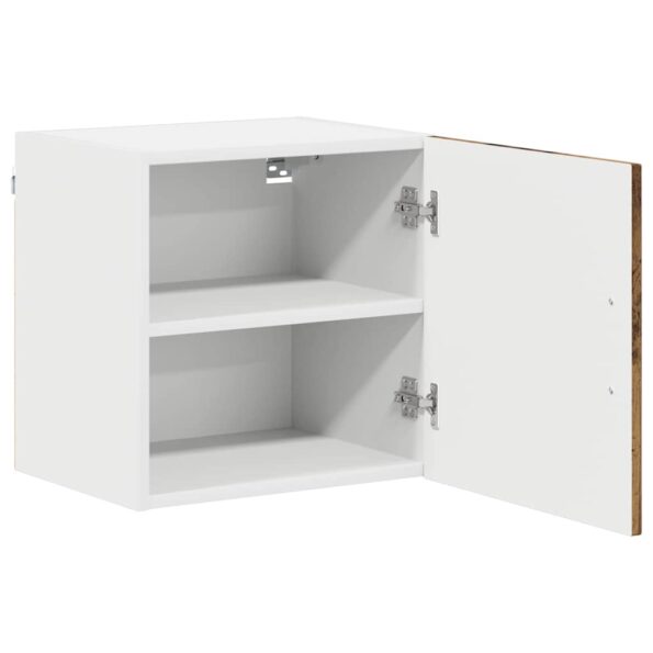 vidaXL Horná kuchynská skrinka s poličkou Staré drevo 40 x 31 x 40 cm – Obrázok 2