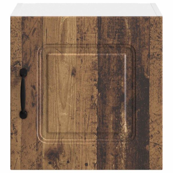 vidaXL Horná kuchynská skrinka s poličkou Staré drevo 40 x 31 x 40 cm – Obrázok 13