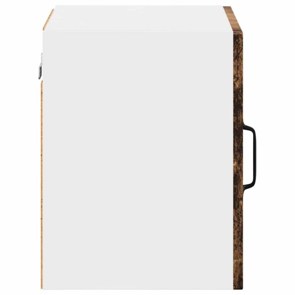 vidaXL Horná kuchynská skrinka s poličkou Staré drevo 40 x 31 x 40 cm – Obrázok 3