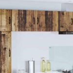 vidaXL Horná kuchynská skrinka 2 pcs Staré drevo 50 x 31 x 40 cm – Obrázok 8