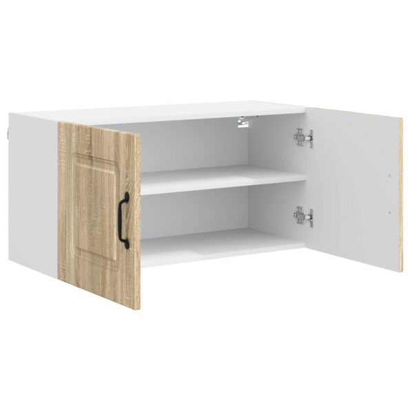 vidaXL Kuchynská skriňa s úložiskom Kalmar Sonoma dub 80 x 31 x 40 cm – Obrázok 11
