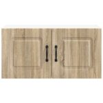 vidaXL Kuchynská skriňa s úložiskom Kalmar Sonoma dub 80 x 31 x 40 cm – Obrázok 12