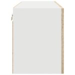 vidaXL Kuchynská skriňa s úložiskom Kalmar Sonoma dub 80 x 31 x 40 cm