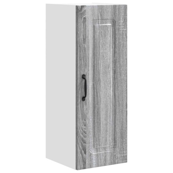 vidaXL Horná kuchynská skrinka s poličkou Sivý Sonoma 30 x 31 x 80 cm – Obrázok 10