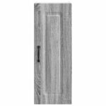 vidaXL Horná kuchynská skrinka s poličkou Sivý Sonoma 30 x 31 x 80 cm – Obrázok 12