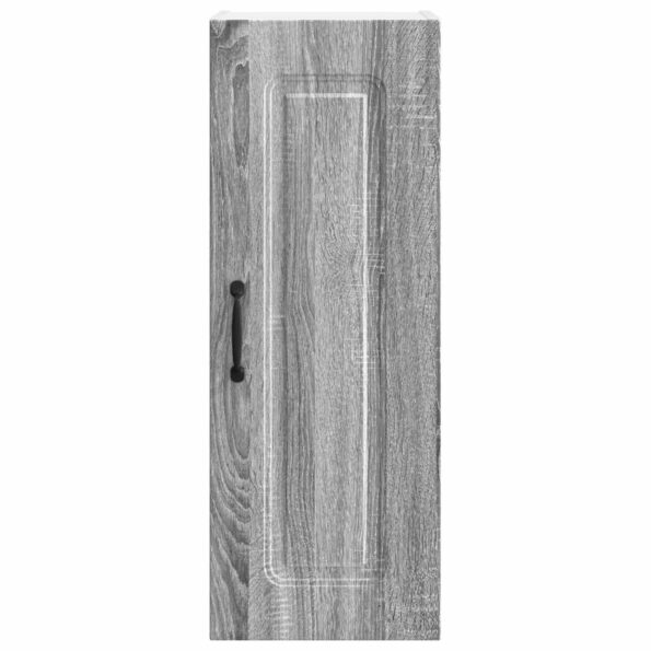 vidaXL Horná kuchynská skrinka s poličkou Sivý Sonoma 30 x 31 x 80 cm – Obrázok 12