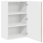 vidaXL Kuchynská skriňa s úložiskom Kalmar Sonoma dub 50 x 31 x 80 cm – Obrázok 2