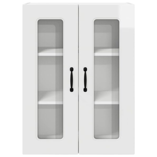 vidaXL Horná kuchynská skrinka Vysoký lesk bielej 60 x 31 x 80 cm – Obrázok 12