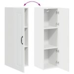 vidaXL Horná kuchynská skrinka Biela 30 x 31 x 100 cm Kompozitné drevo – Obrázok 13