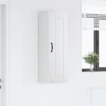 vidaXL Horná kuchynská skrinka Biela 30 x 31 x 100 cm Kompozitné drevo – Obrázok 11