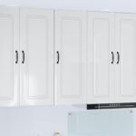 vidaXL Horná kuchynská skrinka Vysoký lesk bielej 40 x 31 x 100 cm – Obrázok 9