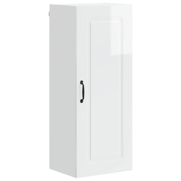 vidaXL Horná kuchynská skrinka Vysoký lesk bielej 40 x 31 x 100 cm – Obrázok 10