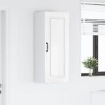 vidaXL Horná kuchynská skrinka Vysoký lesk bielej 40 x 31 x 100 cm – Obrázok 11