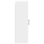 vidaXL Horná kuchynská skrinka Vysoký lesk bielej 40 x 31 x 100 cm – Obrázok 3