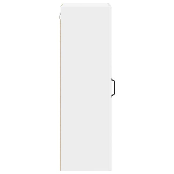 vidaXL Horná kuchynská skrinka Vysoký lesk bielej 40 x 31 x 100 cm – Obrázok 3