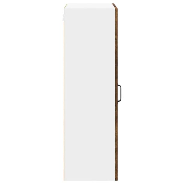 vidaXL Horná kuchynská skrinka s poličkou Dymová dub 50 x 31 x 100 cm – Obrázok 3