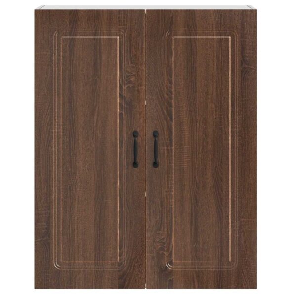 vidaXL Horná kuchynská skrinka s poličkou Hnedý dub 80 x 31 x 100 cm – Obrázok 12