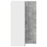 vidaXL Horná kuchynská skrinka Nástenný Betónová šedá 57 x 57 x 100 cm – Obrázok 12