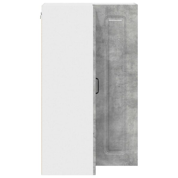 vidaXL Horná kuchynská skrinka Nástenný Betónová šedá 57 x 57 x 100 cm – Obrázok 12