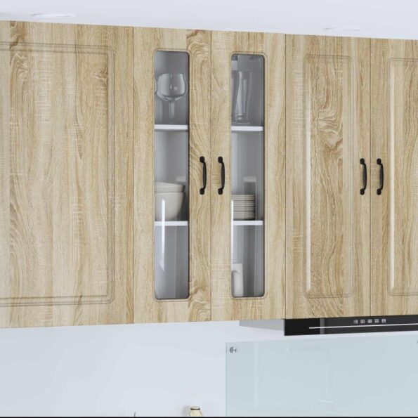 vidaXL Kuchynská skriňa s úložiskom Kalmar Sonoma dub 60 x 31 x 100 cm – Obrázok 7