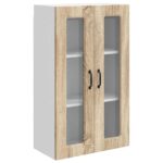 vidaXL Kuchynská skriňa s úložiskom Kalmar Sonoma dub 60 x 31 x 100 cm – Obrázok 8