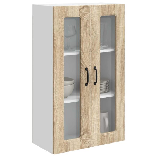 vidaXL Kuchynská skriňa s úložiskom Kalmar Sonoma dub 60 x 31 x 100 cm – Obrázok 9