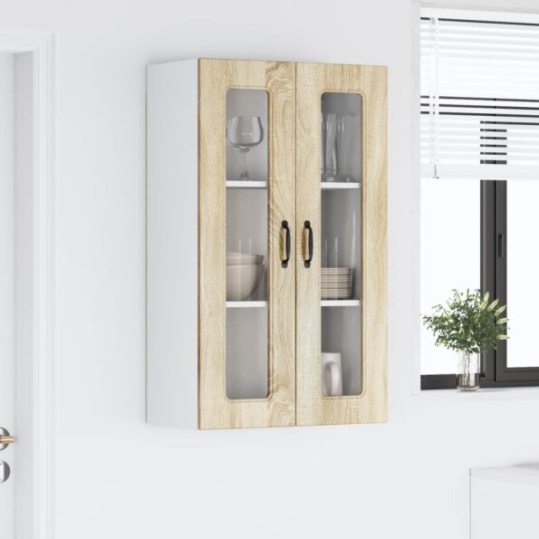 vidaXL Kuchynská skriňa s úložiskom Kalmar Sonoma dub 60 x 31 x 100 cm – Obrázok 10