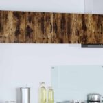 vidaXL Horná kuchynská skrinka 2 pcs Dymová dub 40 x 31 x 40 cm – Obrázok 8