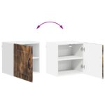 vidaXL Horná kuchynská skrinka 2 pcs Dymová dub 40 x 31 x 40 cm – Obrázok 13