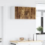 vidaXL Horná kuchynská skrinka 2 pcs Dymová dub 40 x 31 x 40 cm – Obrázok 10