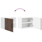 vidaXL Doska umývačky Lucca 2 pcs Hnedý dub 50 x 31 x 40 cm – Obrázok 13