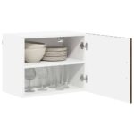 vidaXL Doska umývačky Lucca 2 pcs Hnedý dub 50 x 31 x 40 cm