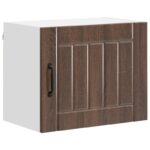 vidaXL Doska umývačky Lucca 2 pcs Hnedý dub 50 x 31 x 40 cm – Obrázok 11