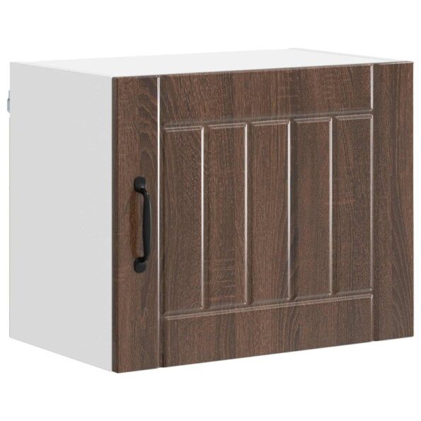 vidaXL Doska umývačky Lucca 2 pcs Hnedý dub 50 x 31 x 40 cm – Obrázok 11