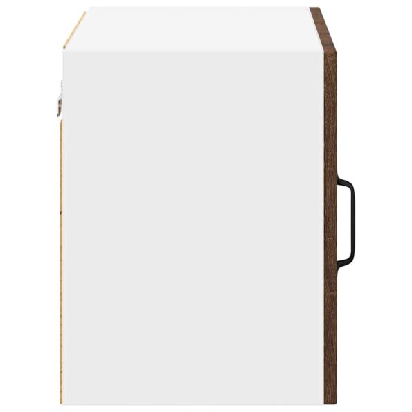 vidaXL Doska umývačky Lucca 2 pcs Hnedý dub 50 x 31 x 40 cm – Obrázok 3