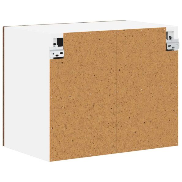 vidaXL Doska umývačky Lucca 2 pcs Hnedý dub 50 x 31 x 40 cm – Obrázok 4