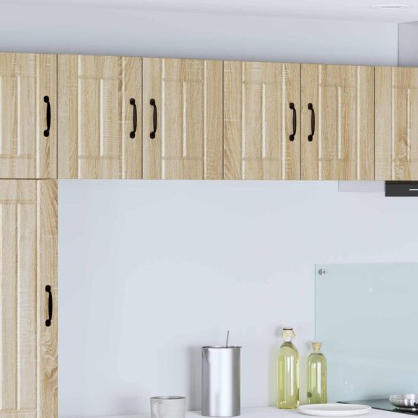 vidaXL Horná kuchynská skrinka 2 pcs dub sonoma 60 x 31 x 40 cm – Obrázok 7