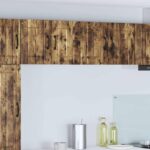 vidaXL Horná kuchynská skrinka 2 pcs Tmavý dub 60 x 31 x 40 cm – Obrázok 7