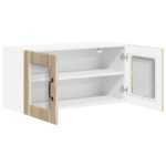 vidaXL Doska umývačky Lucca Dub sonoma 80 x 31 x 40 cm – Obrázok 11