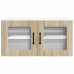 vidaXL Doska umývačky Lucca Dub sonoma 80 x 31 x 40 cm – Obrázok 12